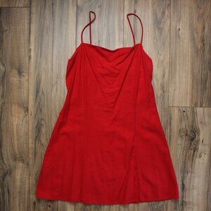 Luna Chix Y2K Red Mini Skater Dress M